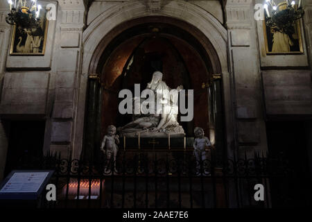 Spektakuläre Renaissance Interieur und Architektur der Kathedrale von Malaga Stockfoto