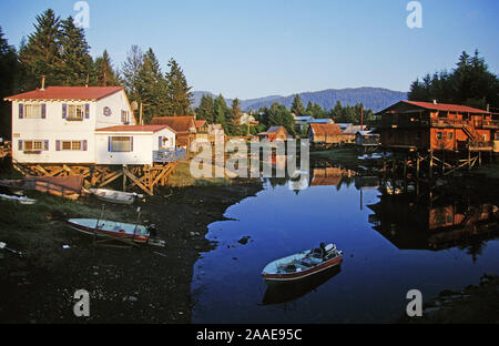 Petersburg - Südwest Alaska Stockfoto