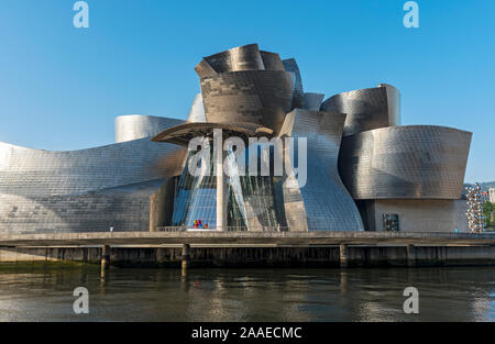 Guggenheim Museum Bilbao, Spanien Stockfoto