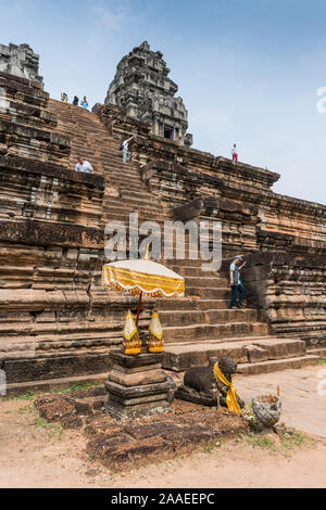 Ta Keo Temple, Siem Reap, Kambodscha, Asien. Stockfoto