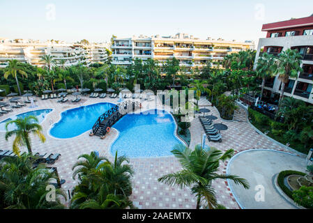 Swimmingpool des Hotel Barceló Marbella Stockfoto