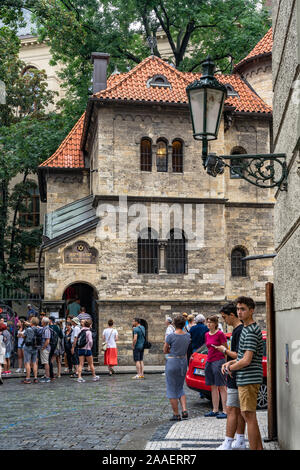 Jüdische Festsaal Prag in der Tschechischen Republik Stockfoto