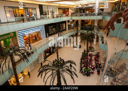 Einkaufszentrum Agora Mall in der Dominikanischen Republik von Santo Domingo Stockfoto