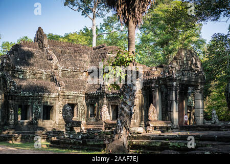 Banteay Kdei, Kambodscha, Asien. Stockfoto