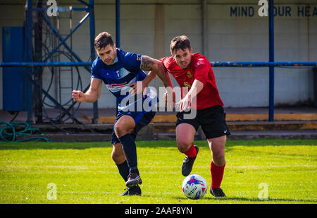 Winsford v Rylands - NWCFL Premier Division Stockfoto