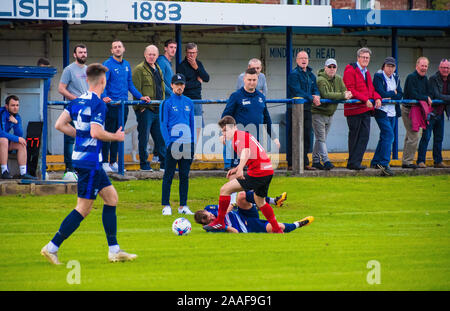 Winsford v Rylands - NWCFL Premier Division Stockfoto