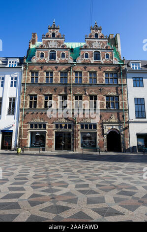 Royal Copenhagen Porzellan Gebäude auf Stroget Straße, Kopenhagen, Dänemark Stockfoto