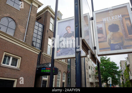 Jewish Historical Museum, Amsterdam Jewish Quarter, Amsterdam, Niederlande. Stockfoto