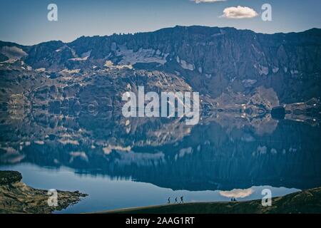 Askja und Viti das Hochland von Island Stockfoto