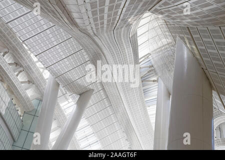 Hongkong West Kowloon Railway Station Stockfoto