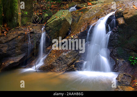 Wasserfall Kaskaden des Patong Beach, Phuket, Thailand Stockfoto