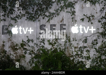 Von Apple TV+ee' Premiere Screening im Village Theatre am 21. Oktober 2019 in Westwood, CA bietet: Atmosphäre, wo: Westwood, Kalifornien, Vereinigte Staaten, wenn: 22 Okt 2019 Credit: Nicky Nelson/WENN.com Stockfoto