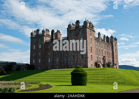 Drumlanrig Castle. Auch lokal als das Pink Palace bekannt. Dumfries und Galloway, Schottland Stockfoto