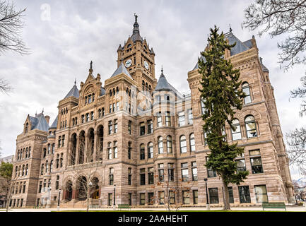 Salt Lake City und County Building in Utah Stockfoto