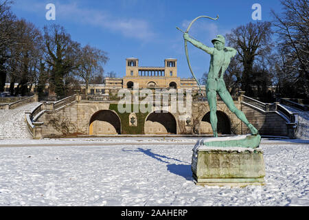 Neue Orangerie im Schlosspark Sans Souci, Potsdam Stockfoto