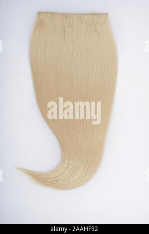 Gerade virgin remy Haar extensions Bundles Stockfoto