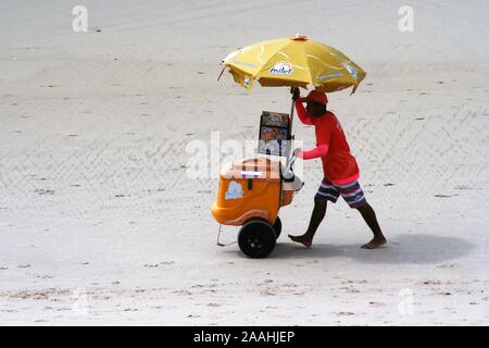 Strand in Porto de Galinhas Stockfoto