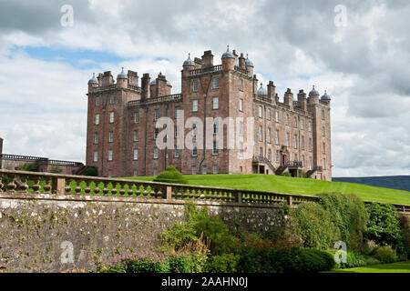 Drumlanrig Castle. Auch lokal als das Pink Palace bekannt. Dumfries und Galloway, Schottland Stockfoto