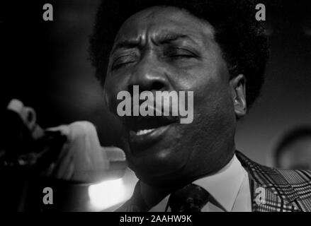 Muddy Waters live im Country Club, London, 1. Dezember 1970 Stockfoto