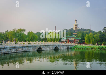 Impressionen aus Bei Jing, die große Mauer in Badaling, die Verbotene Stadt, Tian anmen-Platz Stockfoto