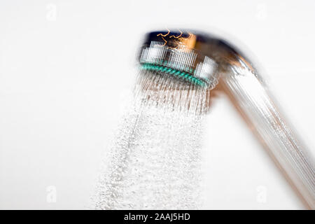 Handheld Duschkopf Stockfoto