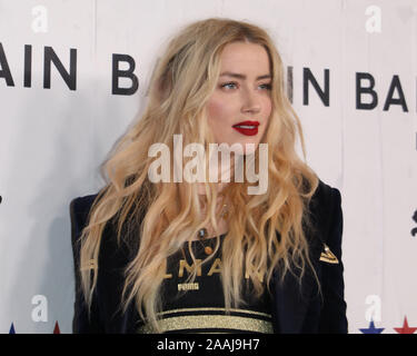 HOLLYWOOD, LOS ANGELES, Kalifornien, USA - 21. NOVEMBER: Bernstein gehört kommt an der PUMA x Balmain Start Veranstaltung in Milch Studios am 21. November 2019 in Hollywood, Los Angeles, Kalifornien, Vereinigte Staaten. (Foto durch Image Press Agency) Stockfoto