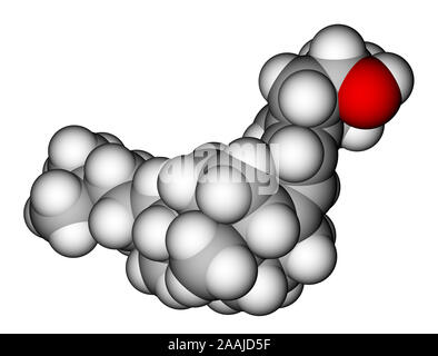 Vitamin D3 (Cholecalciferol) Stockfoto