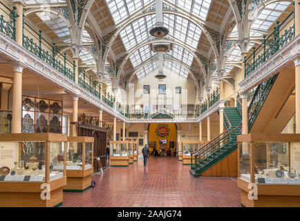 Die industrielle Galerie an der Birmingham Museum & Art Gallery, Birmingham, West Midlands, England, Großbritannien Stockfoto