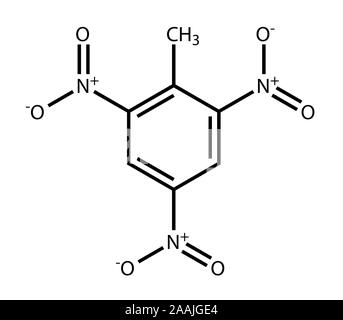 Trinitrotoluol (TNT) Stockfoto