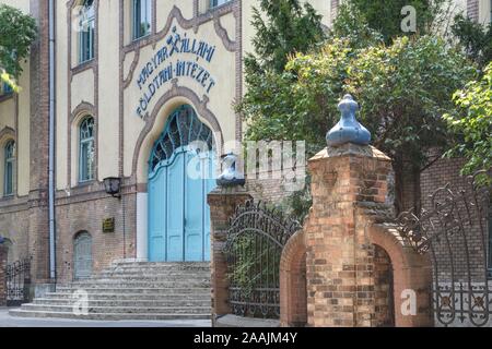 Budapest, Geologisches Institut, Ödön Lechner 1899 Stockfoto