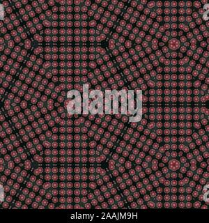 Rot abstrakte Muster Stockfoto