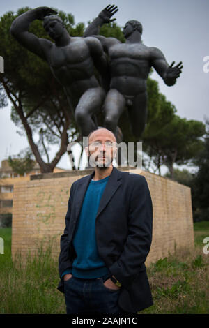 Rom, Italien: Schriftsteller Mauro Covacich. Stockfoto