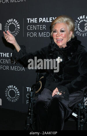 November 21, 2019, Beverly Hills, CA, USA: LOS ANGELES - 21 November: Mitzi Gaynor auf die paley Ehrungen: Eine besondere Hommage an das Fernsehen Comedy Legenden an Beverly Wilshire Hotel am November 21, 2019 in Beverly Hills, CA (Credit Bild: © Kay Blake/ZUMA Draht) Stockfoto