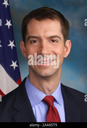 United States Senator Tom Baumwolle (Arkansas-Republican) Stockfoto