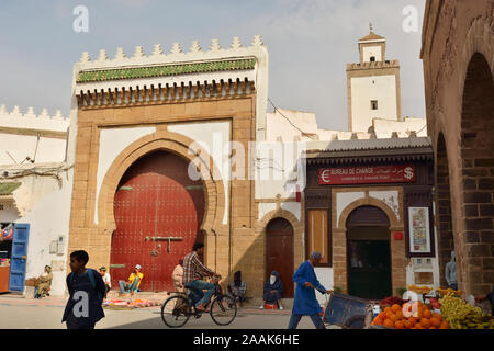 Gates (BAB) zum Souk von Essaouira. Marokko Stockfoto