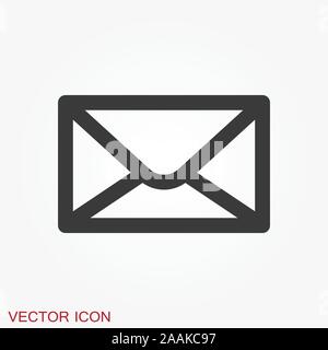 Briefumschlag, Vektor mail Umschlag und brief-symbol Stock Vektor
