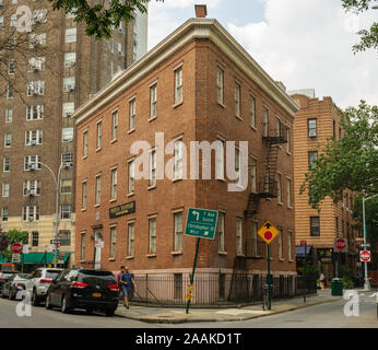 Die nördliche Apotheke wurde 1827 in Greenwich Village durch lokale Bürger gegründeten Gesundheitsversorgung für die Armen der Gegend zu geben. Stockfoto