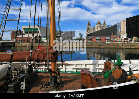 Canning Dock, Liverpool, Lancashire, England, Vereinigtes Königreich Stockfoto