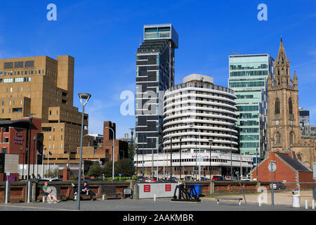 St. Nicolas Kirche, Liverpool, England, Vereinigtes Königreich Stockfoto