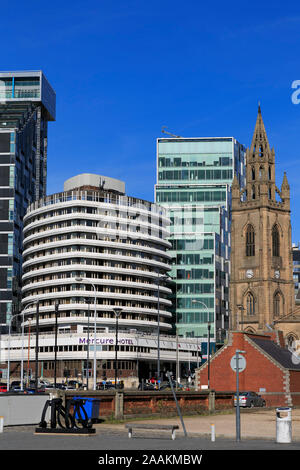 St. Nicolas Kirche, Liverpool, England, Vereinigtes Königreich Stockfoto