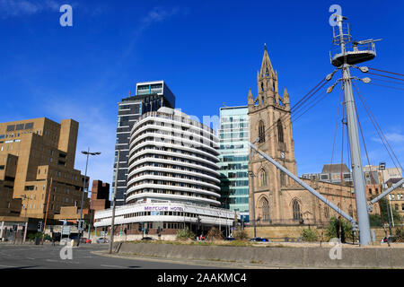 St. Nicolas Kirche, Liverpool, England, Vereinigtes Königreich Stockfoto