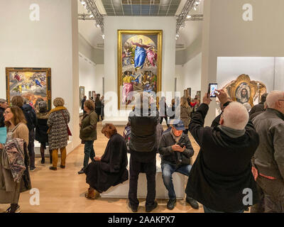GRECO AUSSTELLUNG IM GRAND PALAIS IN PARIS Stockfoto