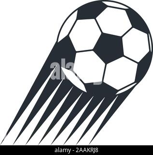 Fußball Stromleitungen Stock Vektor