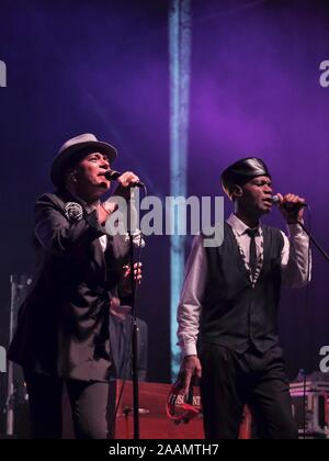 Bournemouth, Dorset, Großbritannien. 22. November 2019. Die selecter durchführen 40. Jahrestag Tour live auf der Bühne bei O2 Bournemouth, Dorset, UK Credit: Dawn Fletcher-Park/Alamy leben Nachrichten Stockfoto