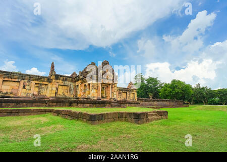 Prasat Muang Tam ist der alten Khmer Tempel in Prakhon Chai, Provinz Buri Ram, Thailand. Stockfoto