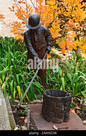 Hobart Australien/den Royal Tasmanian Botanaical Gärten in Hobart, Tasmanien. Stockfoto