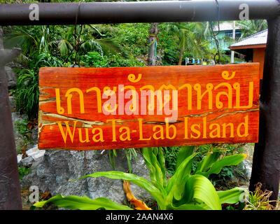 Mu Ang Thong National Marine Park Koh Samui Thailand Asien Stockfoto