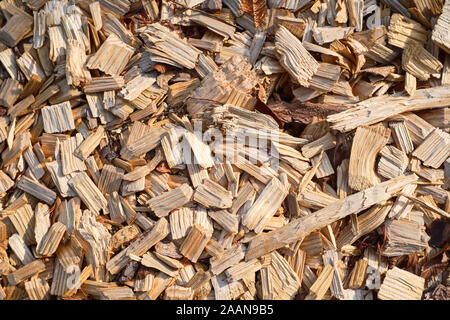 Detail Schuß von rauhfaser Mulch Stockfoto