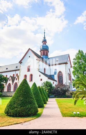 Das mittelalterliche Kloster Eberbach im Rheingau, Deutschland Stockfoto