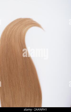 Gerade virgin remy Haar extensions Bundles Stockfoto